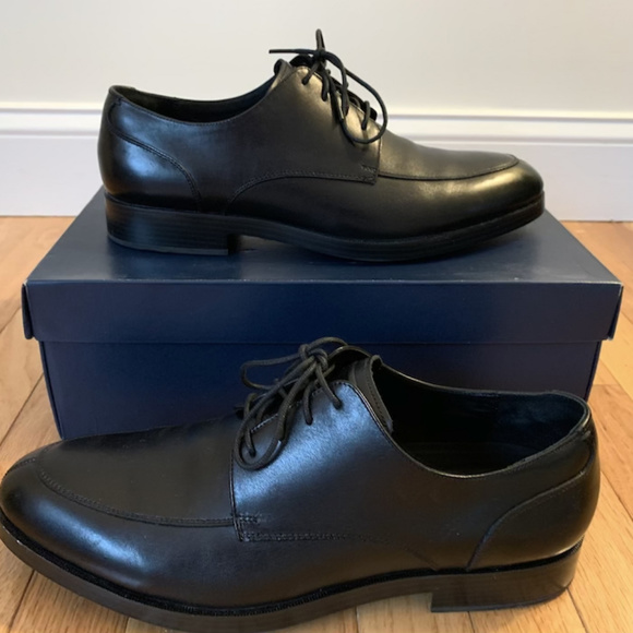cole haan split toe black